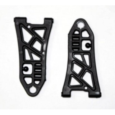 BANDEJA INFERIOR BRAÇO DE SUSPENSÃO DIANTEIRA PARA AUTOMODELO DHK 1/10 BUGGY WOLF 2 / RAZ-R2 / CAGE-R COM 2 PEÇAS DHK 8138-701 8138701